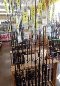 中古ロッド＆リール総数120点、最大40％値下げしました！