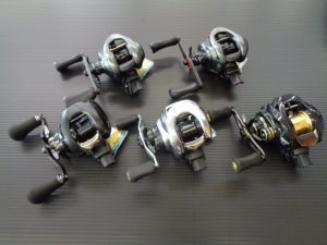 美品ベイトリールたくさん買取りました！