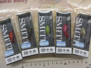 団子魚と海釣り用品多数
