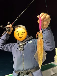 【ｽﾀｯﾌ釣果】ヤリイカメタルシーズン到来！