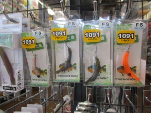 新品エリアトラウトルアー入荷案内♪