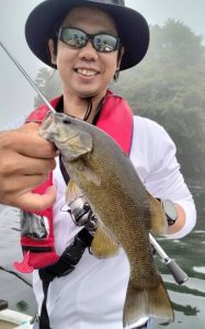 檜原湖　ボート釣行！