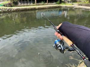 真夏の昼のエリアゲーム！🎣