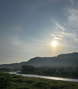 鮎釣りへ