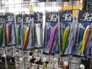 真鯛や根魚ジギングに！