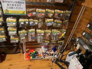 海釣り用品が宝の山！