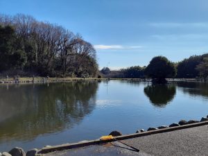 謹賀新年！　釣り初めは王禅寺で。