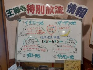 ジロー池クローズ＆サブロー池オープンについて