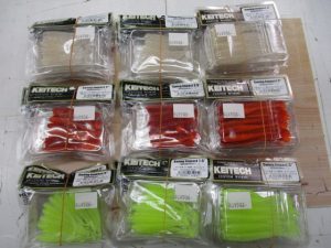 ケイテックワーム新色＆新サイズ入荷♪