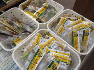 新入荷コーナーに中古ルアー補充♪買取りキャンペーン本日最終日！