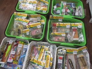 新古ズイールルアー＆中古ルアー並べました！