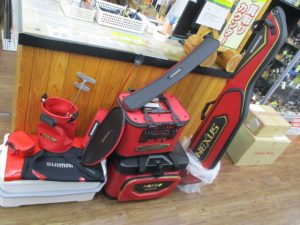 ｼﾏﾉ社の磯用品が大量に入荷致しました。