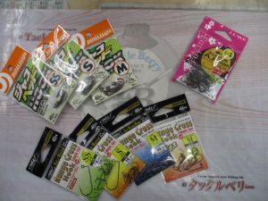 自作アジングジグヘッド♪