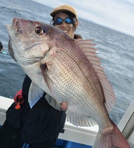 真鯛ダービー参戦！【海龍丸】