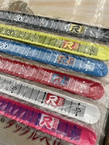ぱっちん尺スケール入荷！！