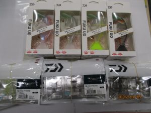 ダイワバスワーム新色など入荷！