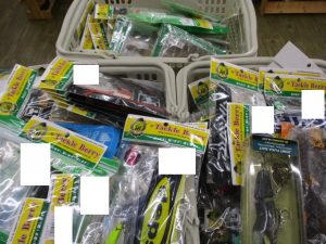 中古バスルアー、ワーム、用品大量入荷！