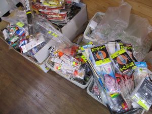 中古餌釣り用品大量入荷！