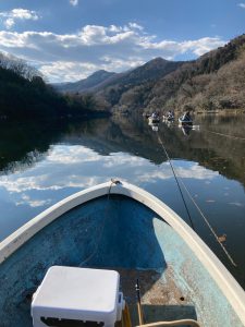 間瀬湖へワカサギ釣りに行ってきました！【2】