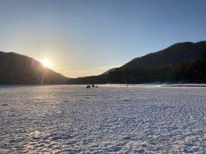 赤城大沼へ氷上ワカサギ釣りに行ってきました！【5】
