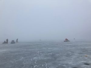 赤城大沼へ氷上ワカサギ釣りに行ってきました！【9】