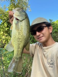 要所では打ちの釣りも