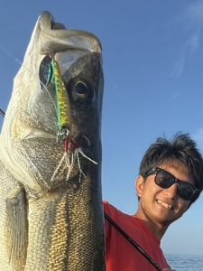 シーバスジギングやってました