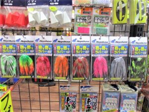 【横濱西口5番街店】タコ、フグ、カワハギなど工夫次第で使い途いろいろ！寄せ寄せラバー入荷！