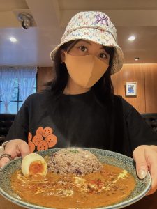 美容メンテ後ランチ🍛💫