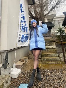 【那波青です⭐︎】釣り人御用達の神社で豊漁祈願！