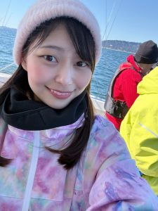 奈々です！東京湾でタイラバ🐟