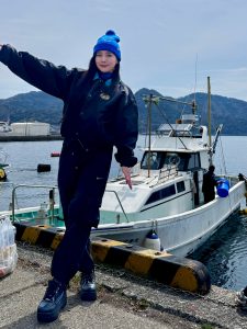 ⭐︎那波青です⭐︎はじめての船釣り行ってきたゾ！