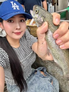 ⭐︎那波青です⭐︎都会のど真ん中でゆる釣り体験！？