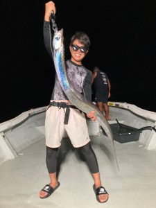 初挑戦！太刀魚テンヤ
