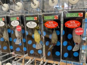 トラウトルアーたくさん入荷！