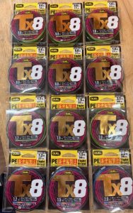 スタッフ芳賀愛用PEライン入荷！