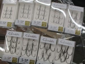 【入荷情報】スティーズクランポ＆スタンダードトレブル!!!