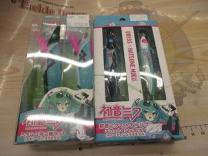 初音ミクルアーと中古リール入荷