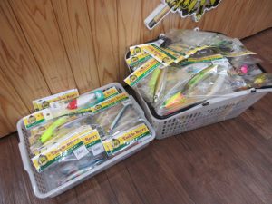 中古ルアー大漁放出！