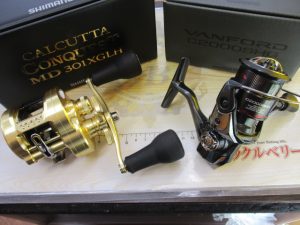★☆★シマノ・カルカッタコンクエストMD301XGLH＆ヴァンフォードC2000SHG☆★☆
