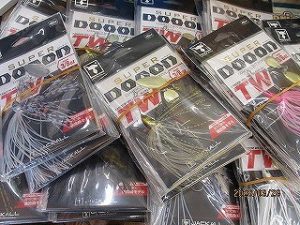 ★☆★ジャッカル・ｽｰﾊﾟｰﾄﾞｰﾝTW　1/4・3/8・1/2oz・マスタークランクMR・SR・バイタルミノー 5.0int・ティモン　マイクロパニクラMR 、ヤバイ・ヤバイチュッパミニ・ヤバイチュッパ・ウキタヌキ入荷！！☆★☆