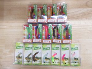 えさにょろ等入荷！
