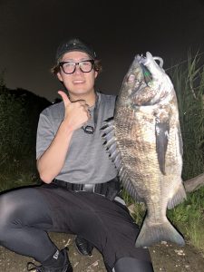 旧江戸川バイブレーションチヌ🎣
