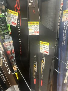 バルバル85、フウジンシリーズなどなどハイエンドシーバスロッドも会員様だとお安くお買い求めいただけます🔥
