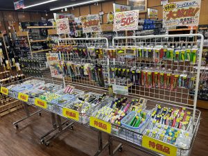当店限定！大特価新品シーバスルアー大放出中🔥