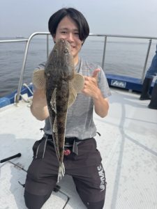 東京湾ボートマゴチに行ってきました🎣