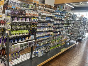 ライトゲームコーナーも豊富にございます！グラスミノー、バチコン用品入荷致しました🔥