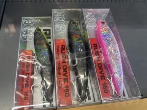 パームス ラッシュダイブ160、180、ヴァンフック オフショアリング、匠プレミアム入荷致しました！！