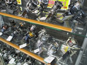 中古リール・ロッド価格調整しました