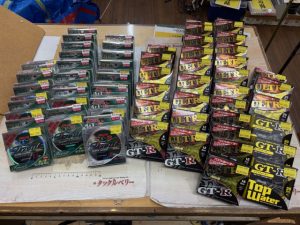 【板橋店】特価ラインGT-R＆中古リールとルアーの入荷情報